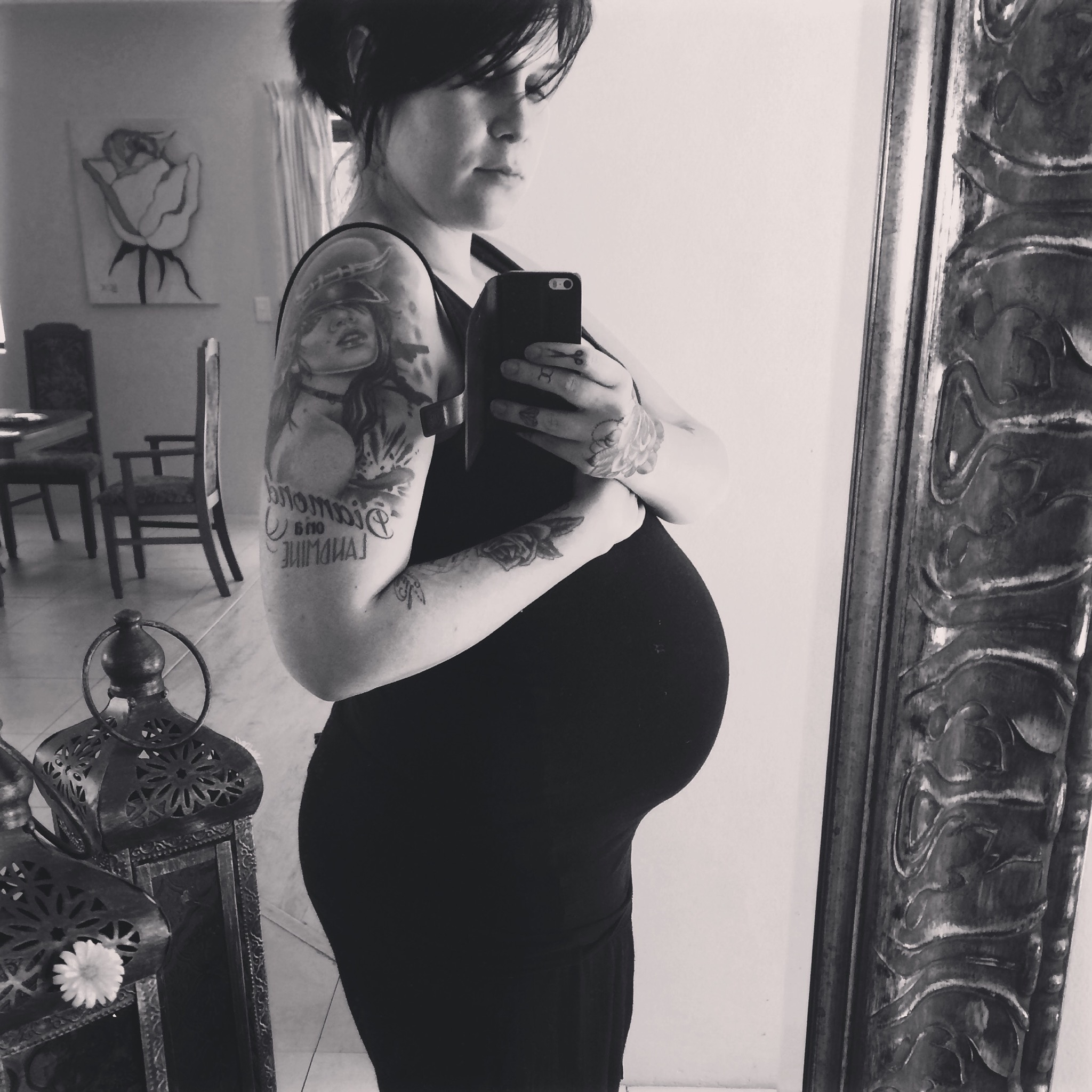 Baby Bump Update - 36 weeks + Birth!