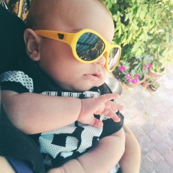{Product Review + 20% Discount} Babiators - For All The Cool Kids! yellow durable baby sunglasses